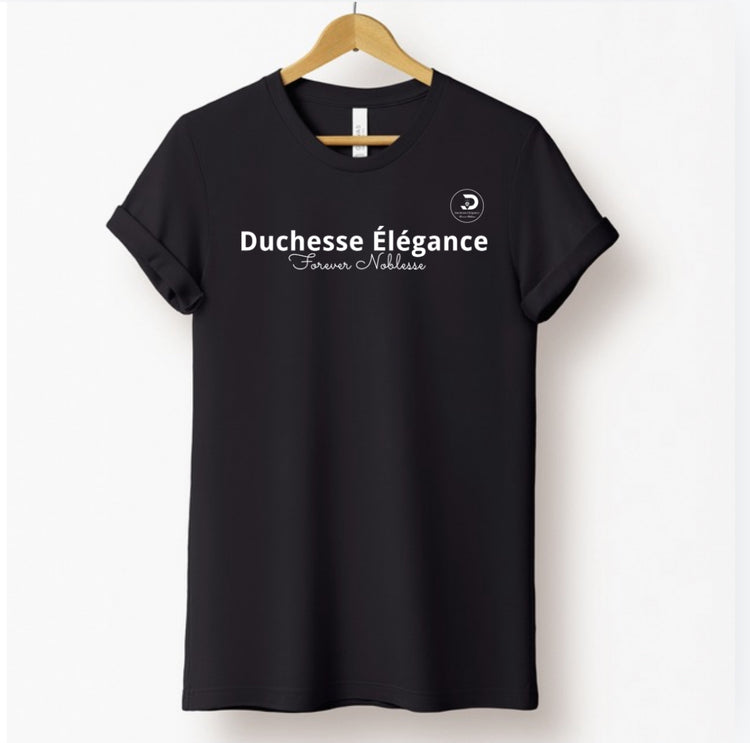 T-SHIRT Élégance Pure Black 🎁