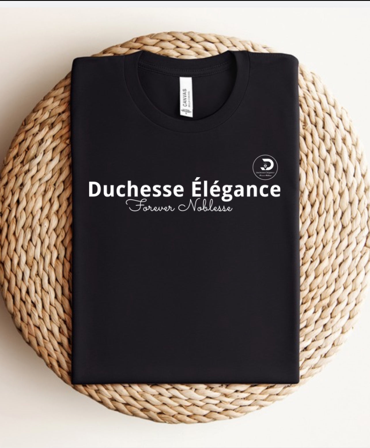 T-SHIRT Elegance Pure Black