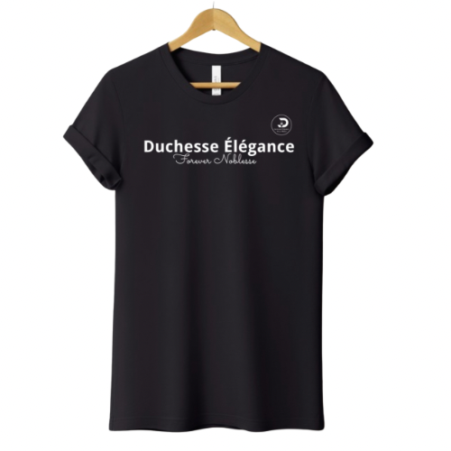 T-SHIRT Elegance Pure Black