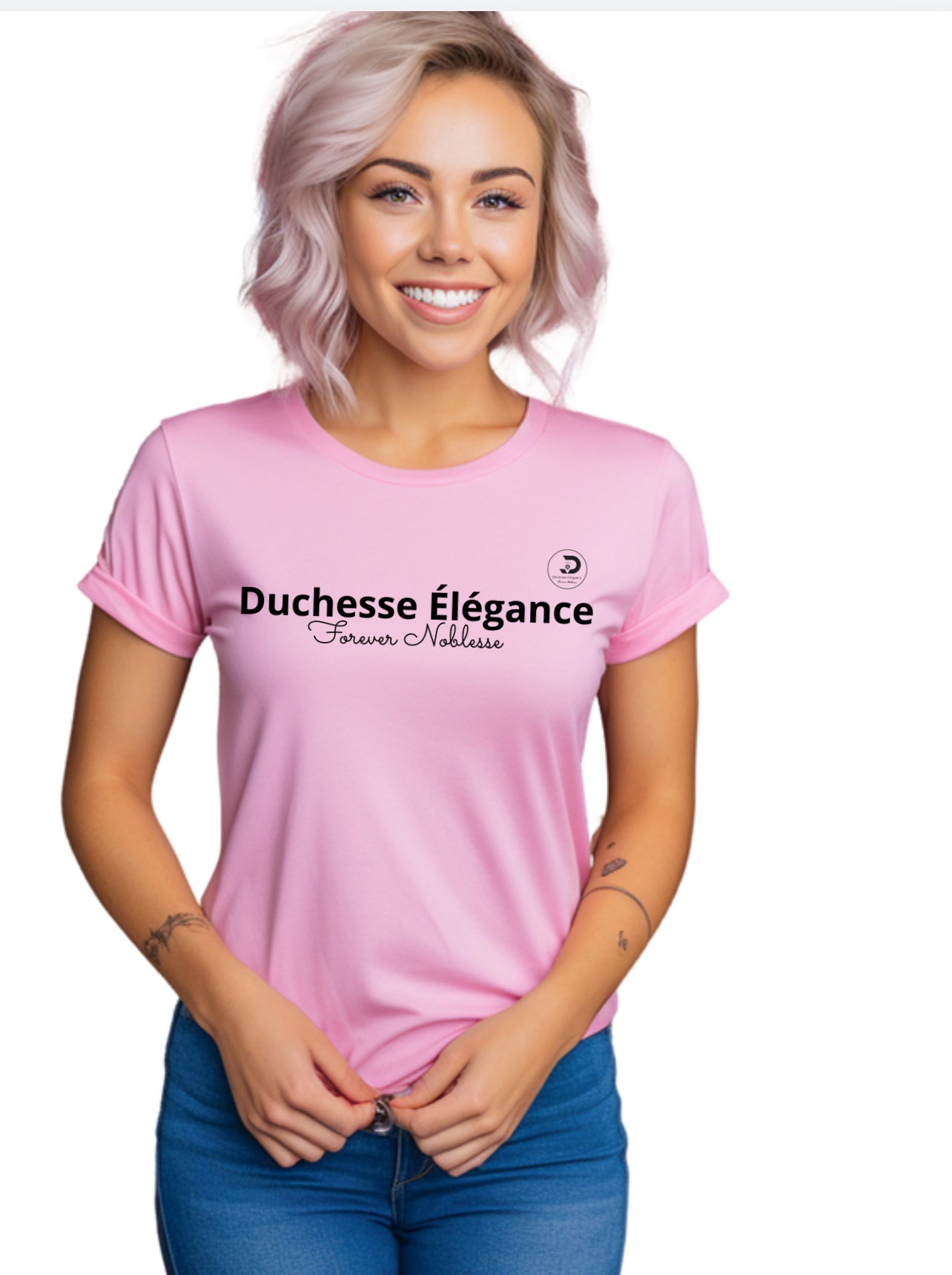 T-SHIRT Elegance Pure Rose Sublime