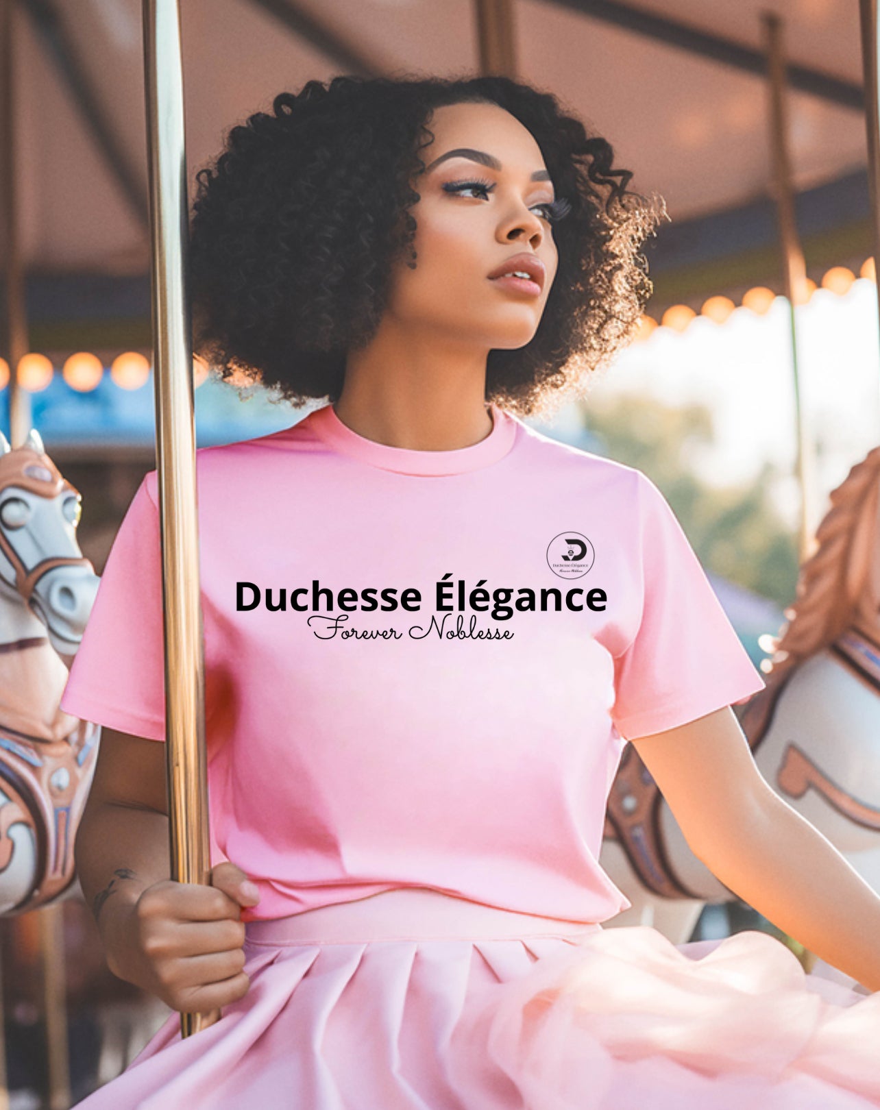 T-SHIRT Elegance Pure Rose Sublime